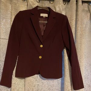 Calvin Klein Blazer Rich Purple Size 2